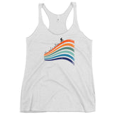 The Road is Calling Rainbow - Women's Racerback Tank Top